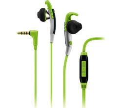 SENNHEISER  MX 686G Headphones - Green & Grey
